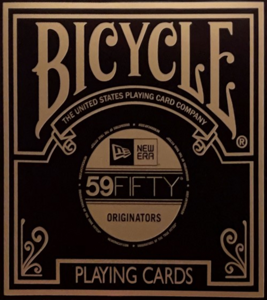 Bicycle x New Era Circle 59Fifty Playing Cards Rare