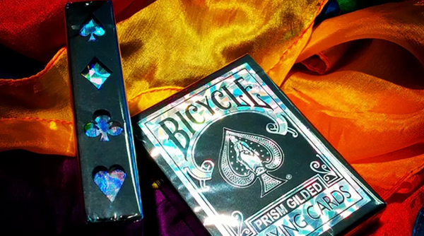 Bicycle Prism Gilded Playing Cards RARE