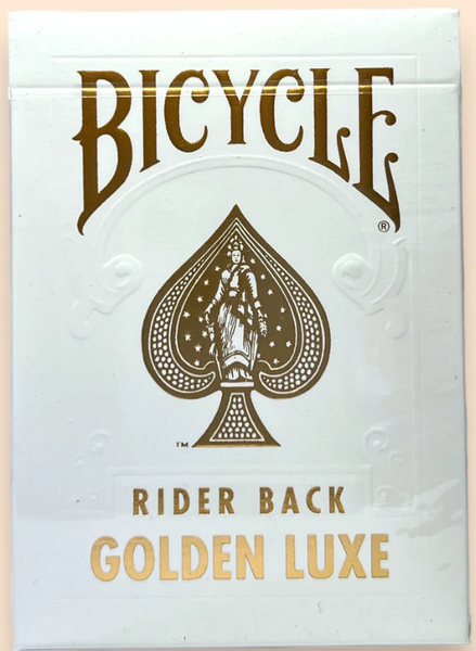 Bicycle Golden Luxe Rider Back Playing Cards RARE