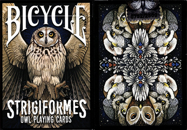 Bicycle Strigiformes Owl Playing Cards