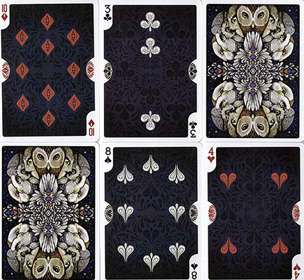 Bicycle Strigiformes Owl Playing Cards