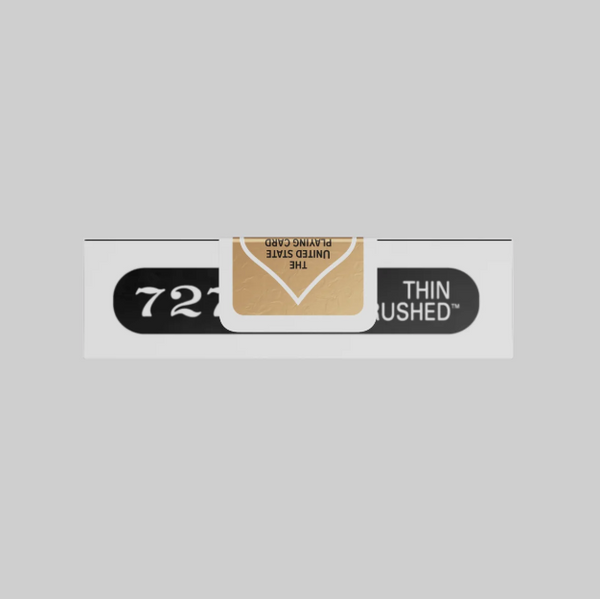 Aristocrat 727 Black [Thin Crushed] Playing Cards