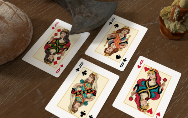 Pixel Kingdom (Red Edition) Playing Cards