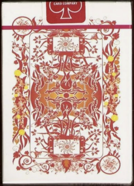 Bicycle Transducer Fire Playing Cards [Asia Import]