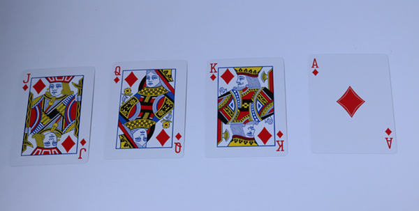 Phoenix Back Blue Playing Cards by Card-Shark
