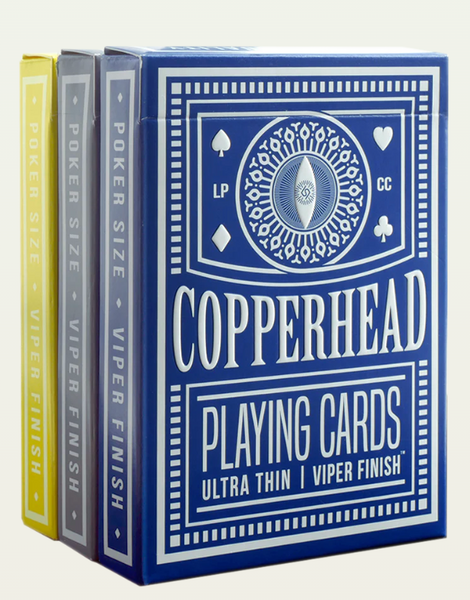 Copperhead Viper Finish Playing Cards Decks Set