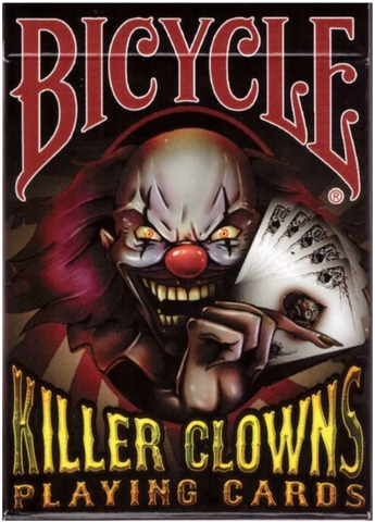Bicycle Killer Clowns Playing Cards Rare Deck