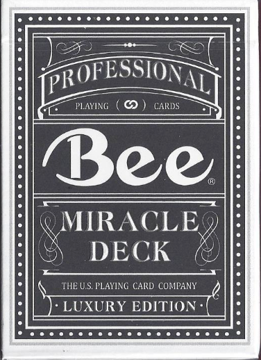 Bee Miracle Black Edition Playing Cards