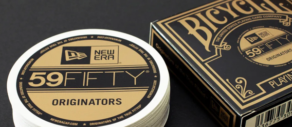 Bicycle x New Era Circle 59Fifty Playing Cards Rare