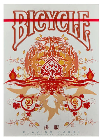 Bicycle Transducer Fire Playing Cards [Asia Import]
