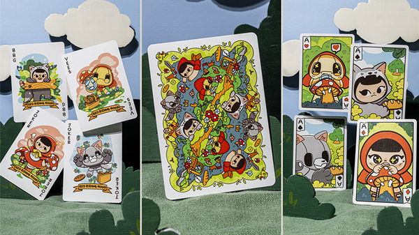 Bicycle Paper Royals Red Riding Hood Playing Cards
