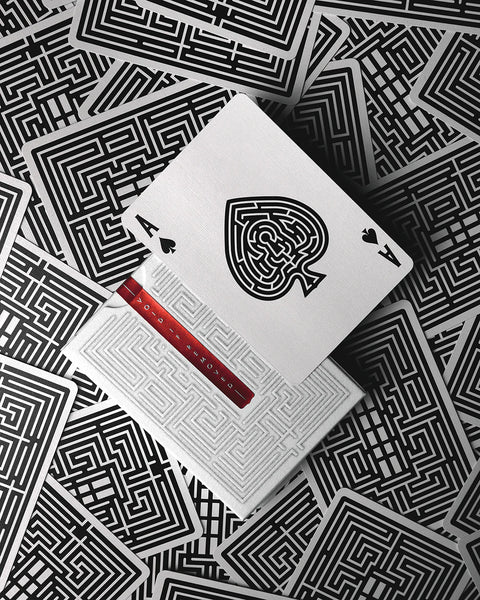 Overlook Maze Back Playing Cards