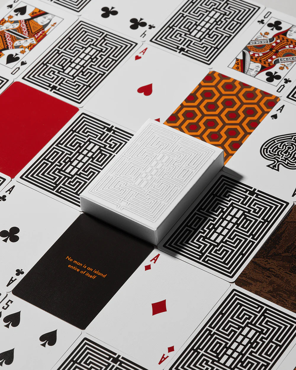 Overlook Maze Back Playing Cards