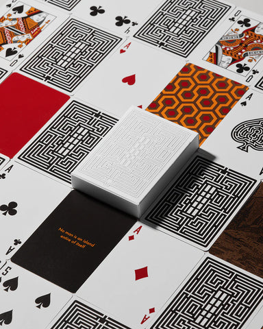 Overlook Maze Back Playing Cards