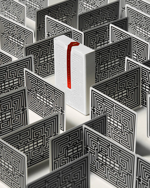 Overlook Maze Back Playing Cards