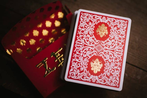 Zen Royal Red V2 Playing Cards Deck