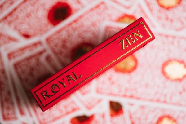 Zen Royal Red V2 Playing Cards Deck