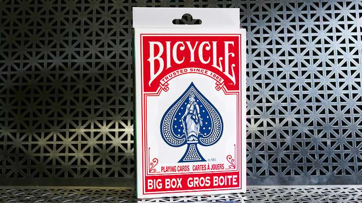 Bicycle Big Red OR Blue Jumbo Playing Cards
