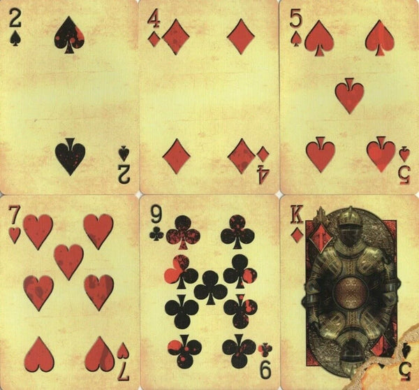 Bicycle Knights Numbered Seal Limited Edition Playing Cards Deck Rare