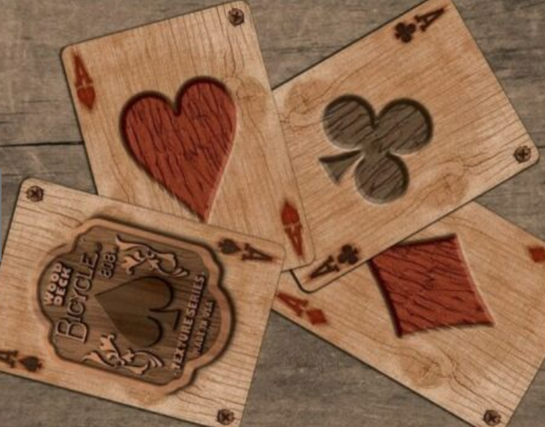 Bicycle Wood Deck Playing Cards