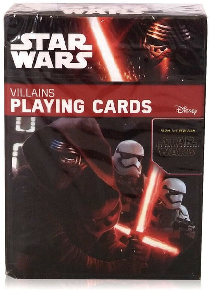 Star Wars Villains Playing Cards Deck Disney