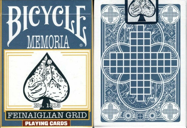 Bicycle Memoria Feinaiglian Grid Playing Cards Deck