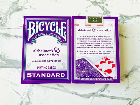 Bicycle Alzheimer's Association Playing Cards Rare