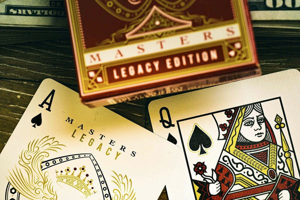 Bicycle Masters Red Legacy Edition Playing Cards Deck