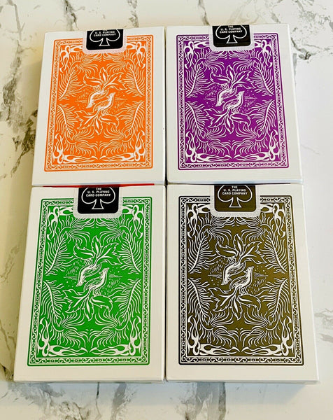 Phoenix Vibrant Colors Playing Cards Decks