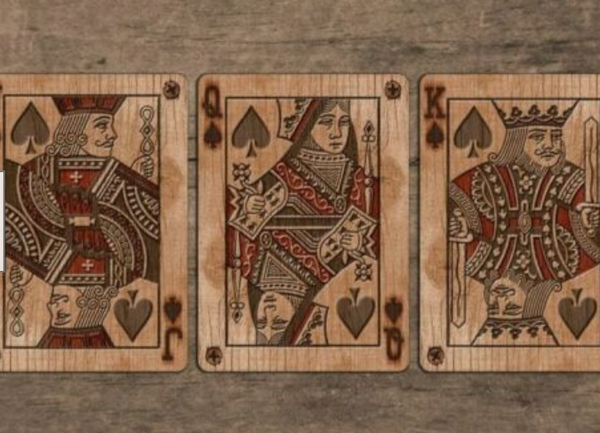 Bicycle Wood Deck Playing Cards