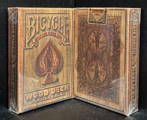 Bicycle Wood Deck Playing Cards