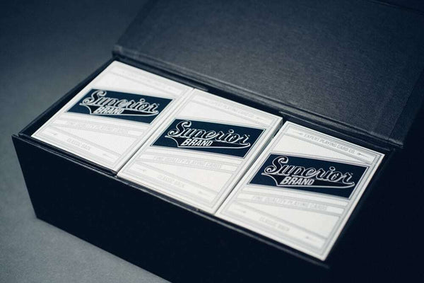 Superior Brand Classic Back Black Playing Cards Deck