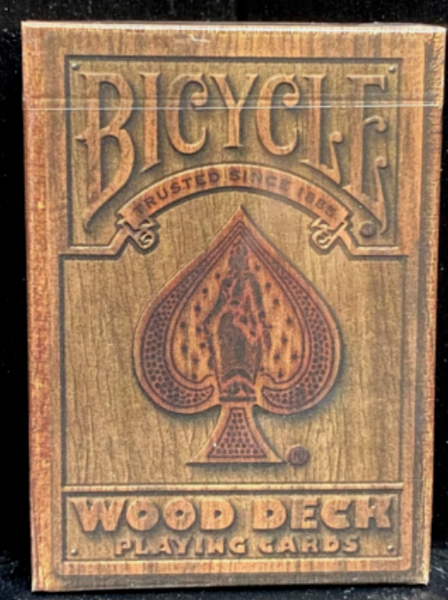 Bicycle Wood Deck Playing Cards