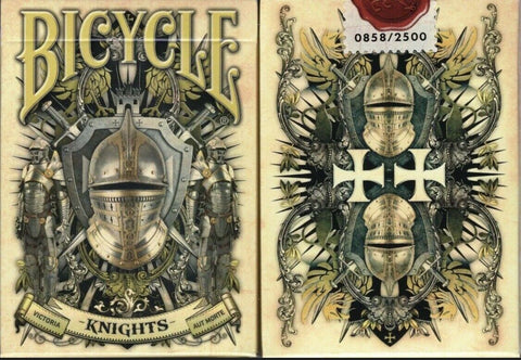 Bicycle Knights Numbered Seal Limited Edition Playing Cards Deck Rare