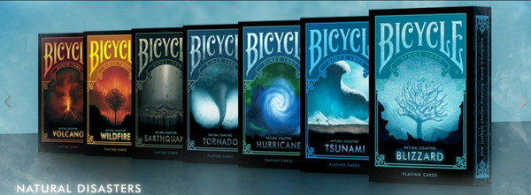 Bicycle Natural Disaster Series Playing Card Decks