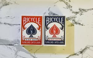 Bicycle Mini Rider Back Playing Cards Deck Set In A DS1 Carat Case