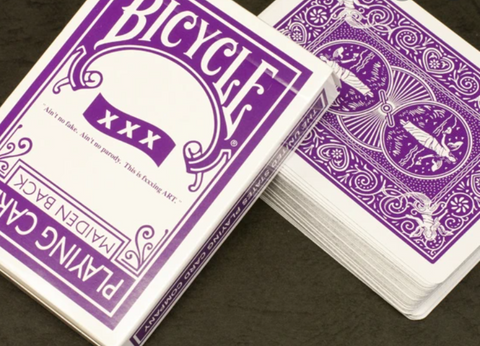 Bicycle Maiden Back God Selection XXX Playing Cards