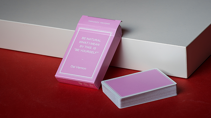The Magic Notebook Playing Cards Deck Limited Edition Pink