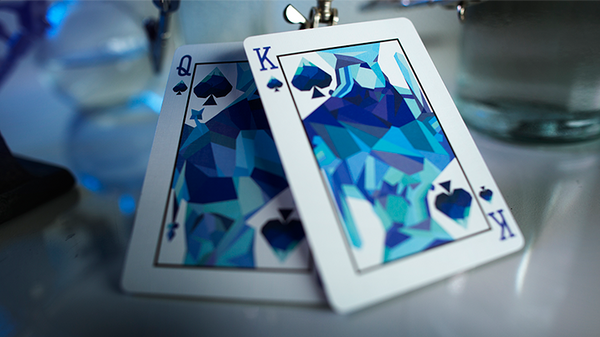 Memento Mori Blue Playing Cards Deck