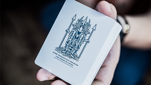 Les Méliès Conquest White Playing Cards