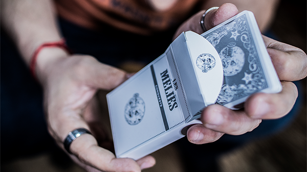 Les Méliès Conquest White Playing Cards