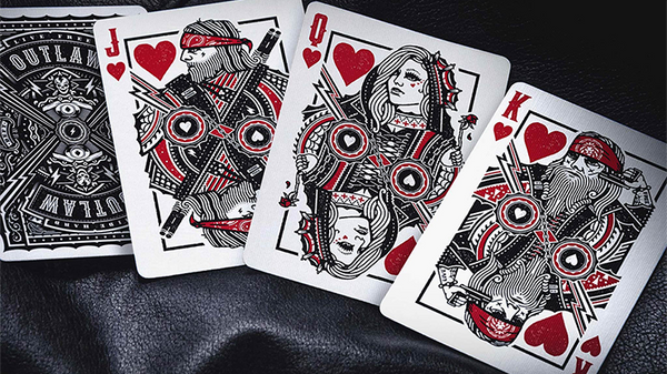 Outlaw Playing Cards By Crooked Kings Decks