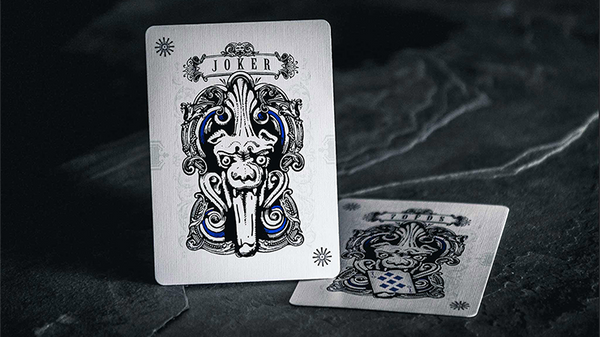 Empire Bloodlines (Royal Blue) Playing Cards by Kings & Crooks
