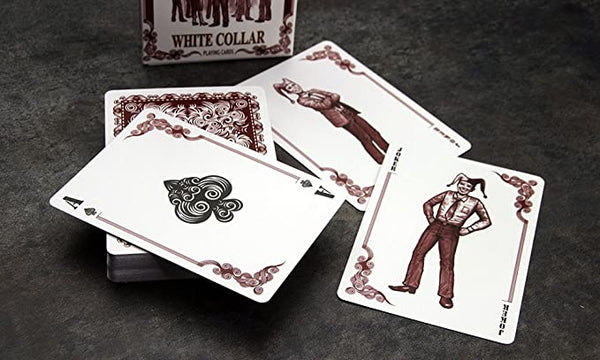 Bicycle White Collar Playing Cards