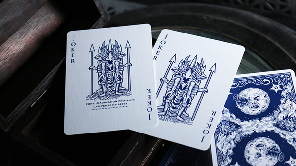 Les Méliès Conquest Blue Playing Cards Deck
