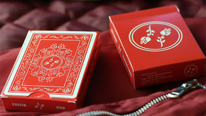 Red Roses Playing Cards