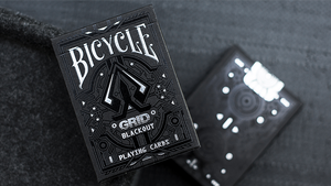 Bicycle Grid Blackout Playing Cards Deck