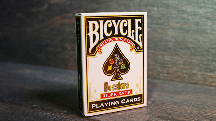 Bicycle Hesslers Rider Back Red OR Blue Playing Cards Deck