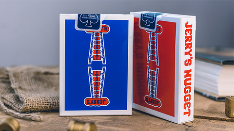 Modern Feel Jerry's Nuggets Gaff (Blue/Red) Playing Cards
