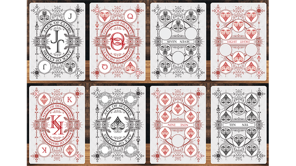 Vintage Label Playing Cards (Private Reserve White)